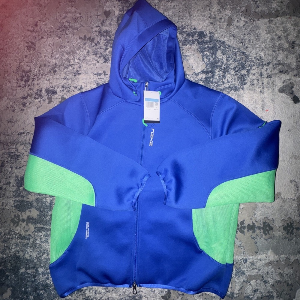 Nike Project F.R.O.G. Full-Zip Hoodie Blue Men's Size M HV0905-405 NWT $160